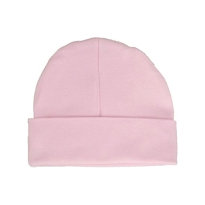 Mössa eko dubbel rosa 3-6 mån