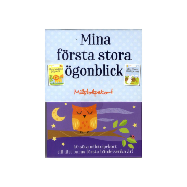 MINA FÖRSTA STORA ÖGONBLICK