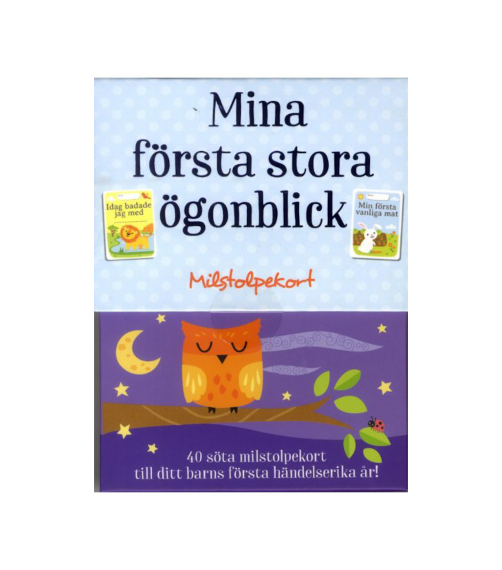 MINA FÖRSTA STORA ÖGONBLICK