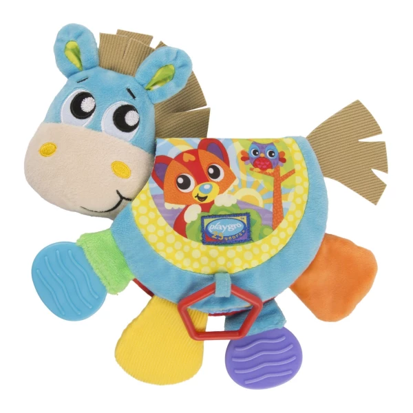 MUSICAL CLIP CLOP TEETHER BOOK