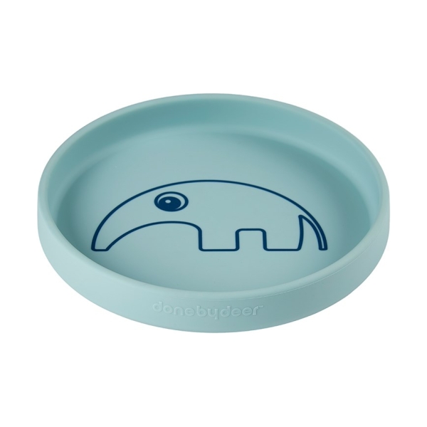 SILICONE PLATE ANTEE BLUE