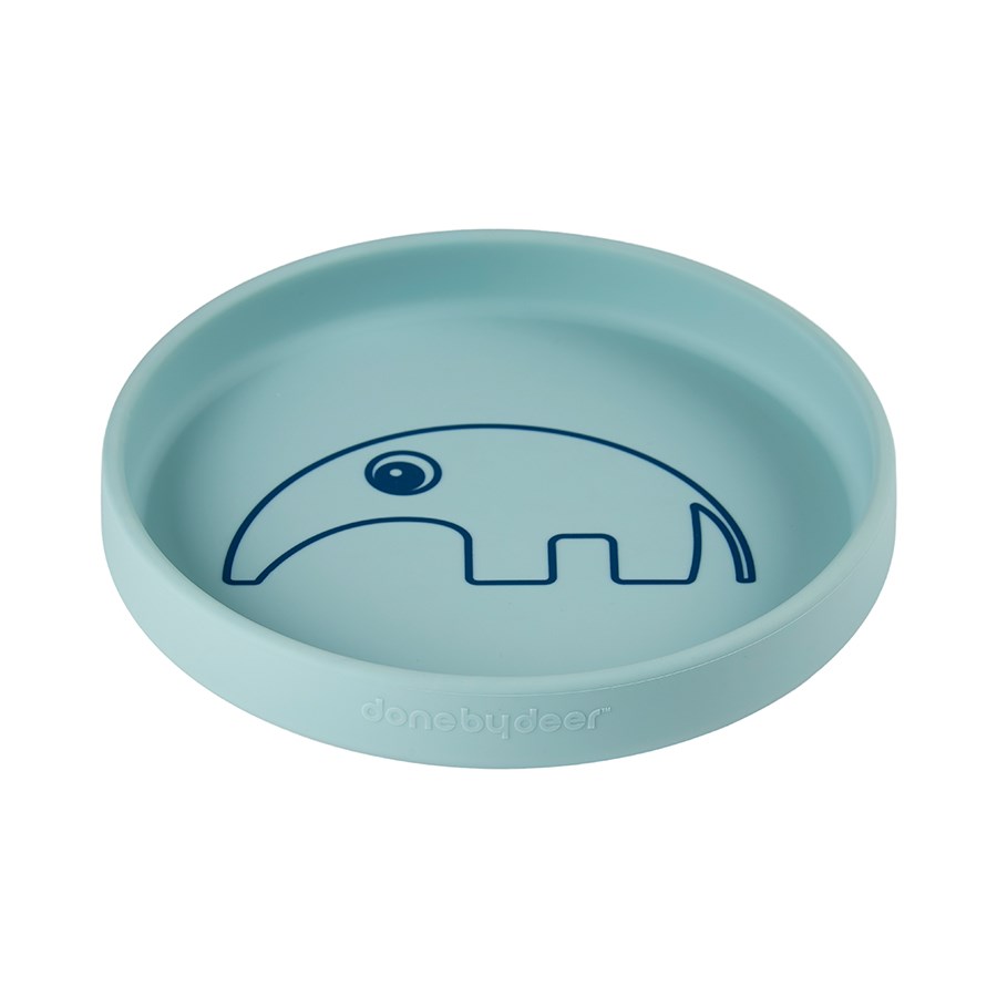 SILICONE PLATE ANTEE BLUE