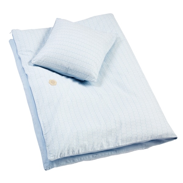 Bäddset junior indian blå