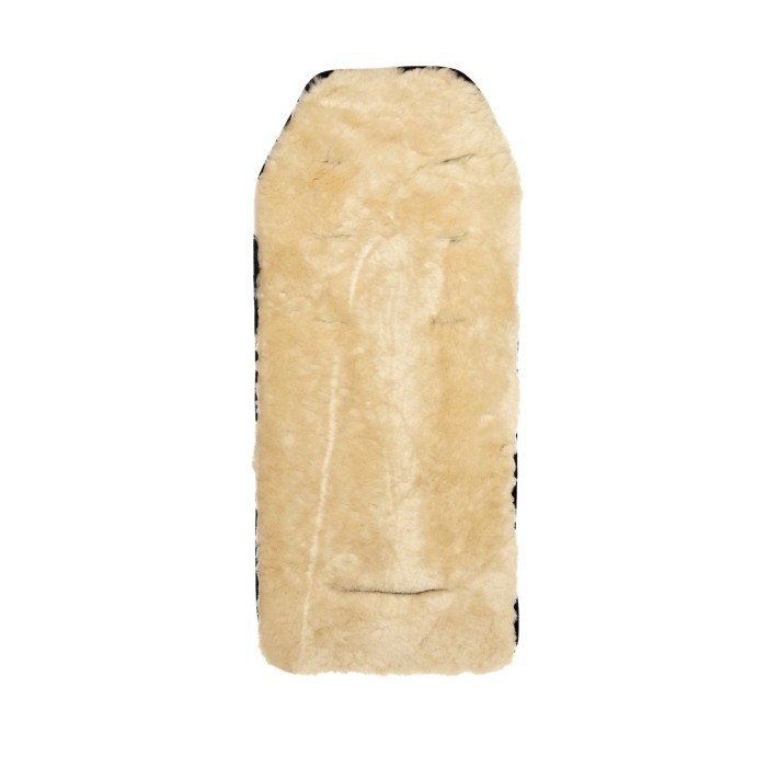 Stroller Fleece Nature klippt vagn