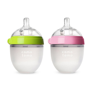 Nappflaska 150 ml Grön & Rosa 2-pack