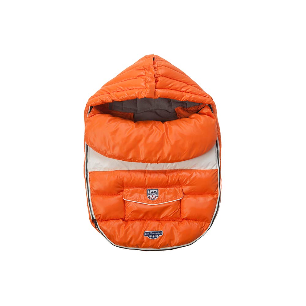 7AM Enfant - Baby Shield Åkpåse Orange Peel Medium åkpåse