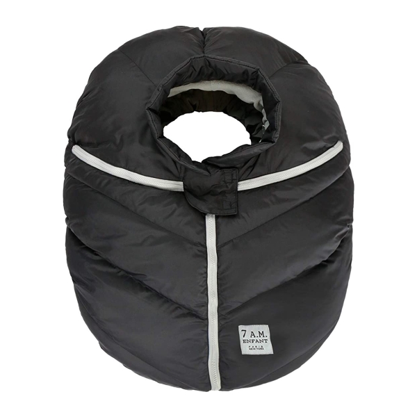 7AM Enfant - Car Seat Cocoon Black Åkpåse