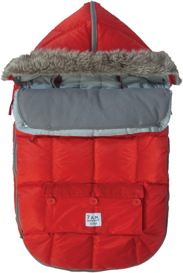 7AM Enfant - Le Sac igloo red large åkpåse