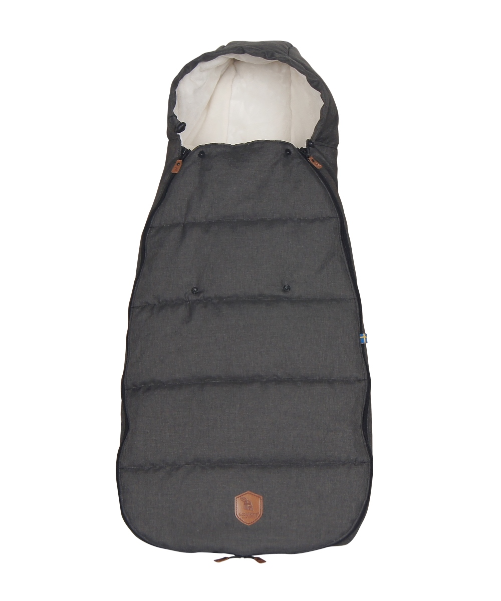 EcoViking - Åkpåse Antracit Black