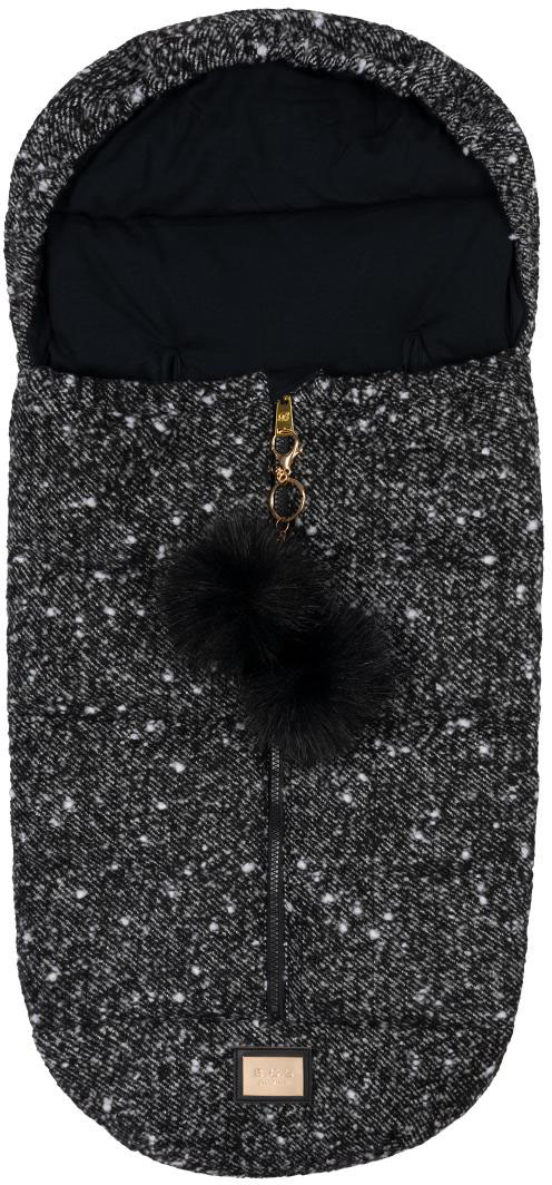 Bjällra of sweden - Tunn åkpåse Black tweed