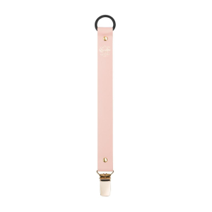 Napphållare Pink Faux leather
