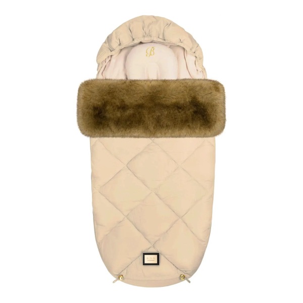 bjällra of sweden - åkpåse beige diamond