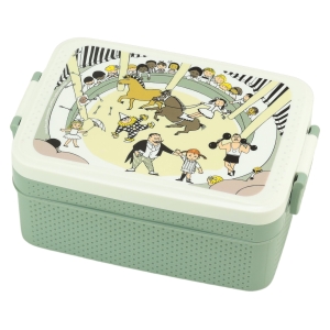 Lunchlåda Pippi Cirkus Grön 18 cm