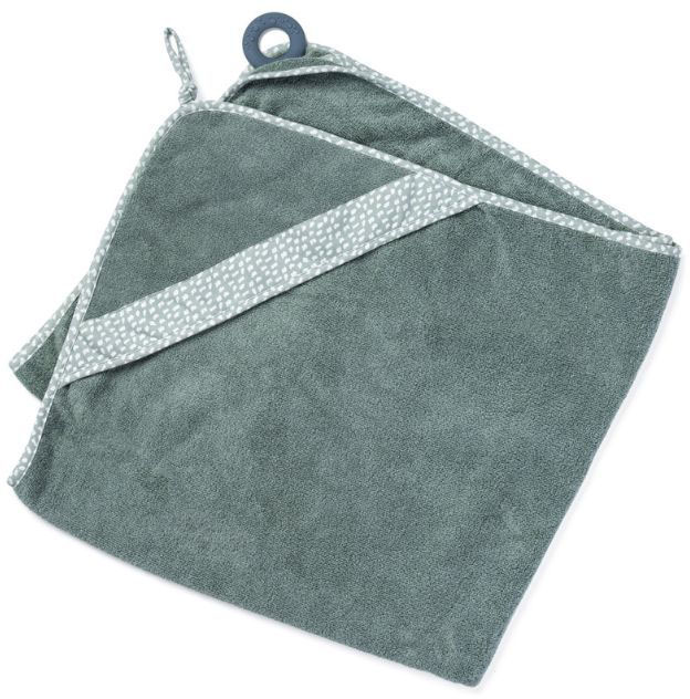 Miixi - Kläder>UV & bad>Badrockar - Doomoo - Badlakan med Luva och Bitis Moln Khaki