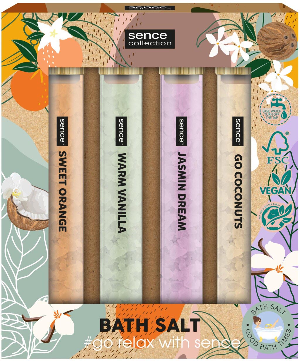 Miixi - Skönhet & hälsa>Dusch & bad>Badsalt & badskum - Sence - Badsalt Gåvoset Planet Love 4-pack 75 g Miixi - Skönhet & hälsa>Dusch & bad>Badsalt & badskum - Sence - Badsalt Gåvoset Planet Love 4-pack 75 g