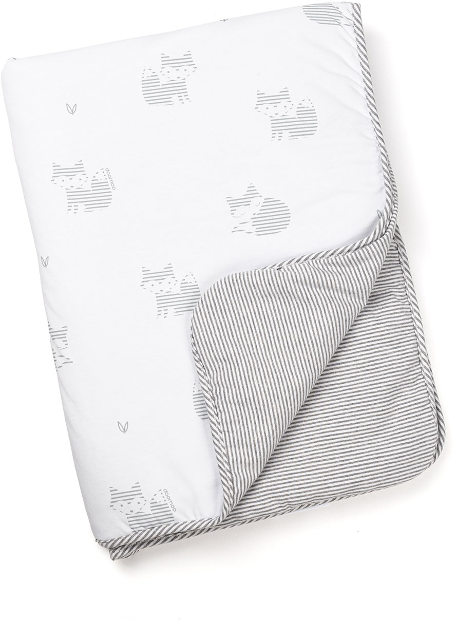 Miixi - Barn & baby>Sova>Filtar - Doomoo - Vadderad Filt Räv Grå 75x100 cm Miixi - Barn & baby>Sova>Filtar - Doomoo - Vadderad Filt Räv Grå 75x100 cm