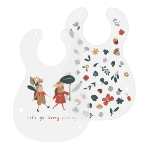 Miixi - Barn & baby>Äta & dricka>Haklappar - Sebra - Haklapp Pixie Land 2-pack