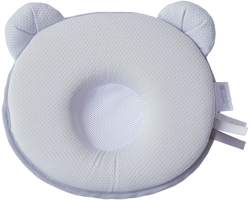 Miixi - Home>Barnrummet>Sängkläder för barn>Sängkuddar barn - Candide - Air Panda Kudde Grå 21x19 cm