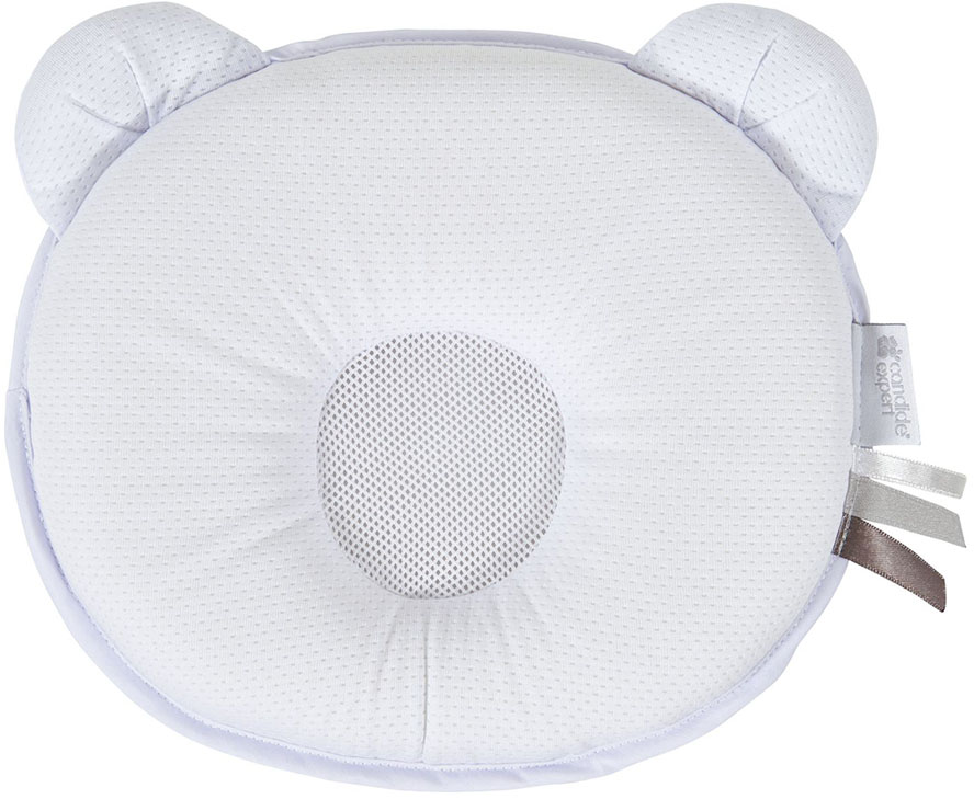 Miixi - Home>Barnrummet>Sängkläder för barn>Sängkuddar barn - Candide - Air Panda Kudde Vit 21x19 cm