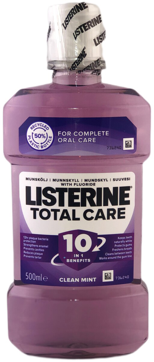 Miixi - Home>Badrum - Listerine - Munskölj 500 ml Total Care