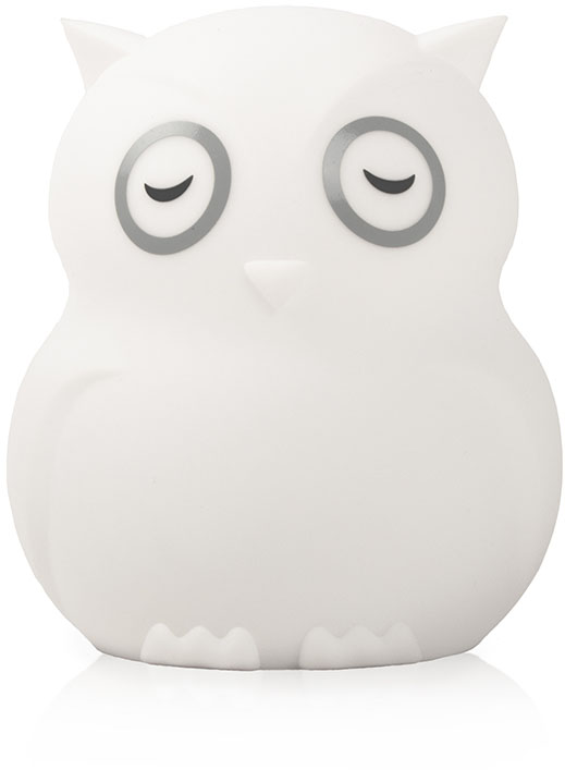 Miixi - Home>Barnrummet>Inredning>Lampor - bblüv - Nattlampa Uggla Touch Fjärrstyrning