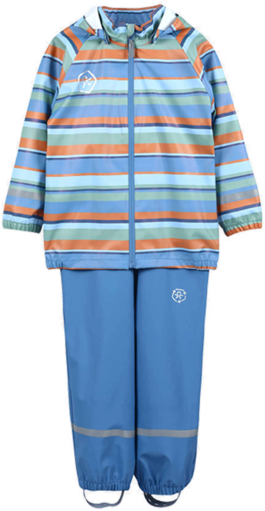 Miixi - Kläder>Ytterkläder>Regnkläder - Color Kids - Regnställ Regnkläder Rain Set AOP PU