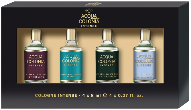 Miixi - Skönhet & hälsa>För honom - 4711 AQC Intense - Parfym Intense Miniature Kit 4 x 8 ml