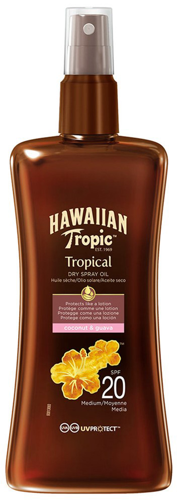 Miixi - Skönhet & hälsa>Hudvård - Hawaiian Tropic - Protective Dry Spray Oil SPF20 200 ml Miixi - Skönhet & hälsa>Hudvård - Hawaiian Tropic - Protective Dry Spray Oil SPF20 200 ml
