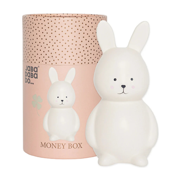 Miixi - Leksaker>Lek & lär>Låtsaslekar - JaBaDaBaDo - Sparbössa Bunny Vit
