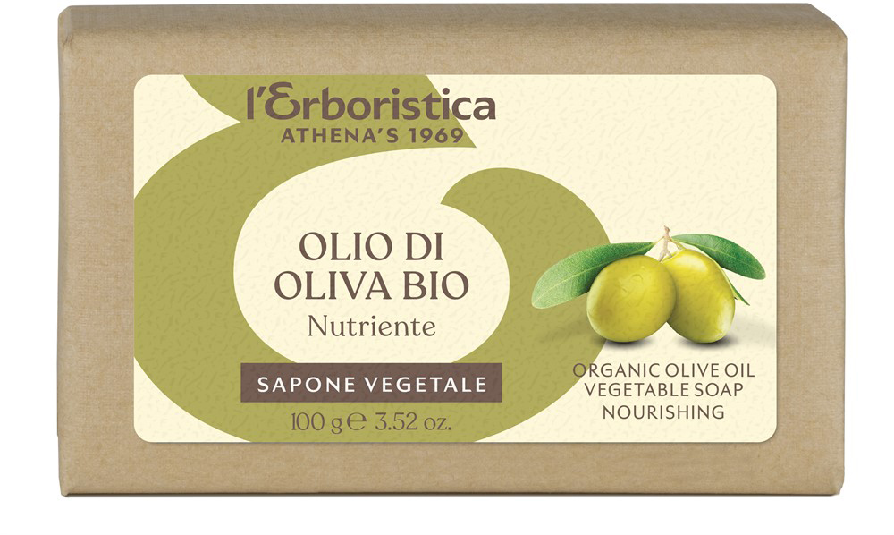 Miixi - Skönhet & hälsa>Dusch & bad - Erboristica - Vegetabilisk Handtvål Olive Oil 100 g