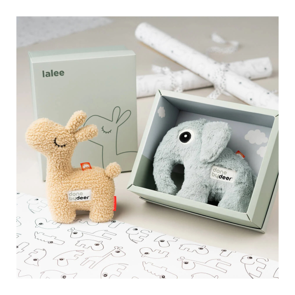Miixi - Leksaker>Gosedjur - Done By Deer - Gosedjur Gift Box Lalee Sand 17