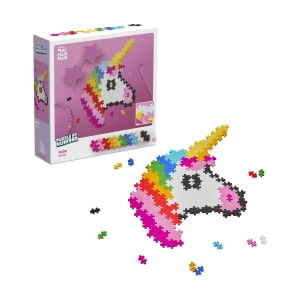 Miixi - Leksaker>Lek & lär>Bygg & Lego - Plus-Plus - Puzzle By Number - Enhörning 250 Bitar