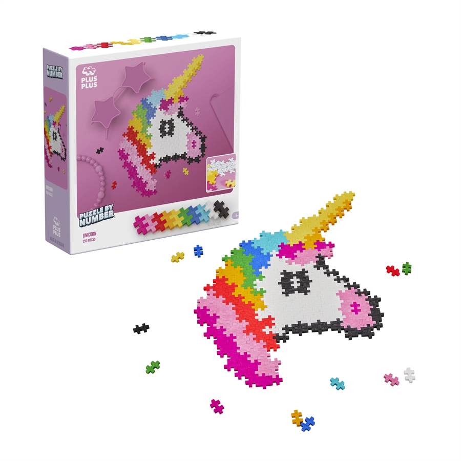 Miixi - Leksaker>Lek & lär>Bygg & Lego - Plus-Plus - Puzzle By Number - Enhörning 250 Bitar Miixi - Leksaker>Lek & lär>Bygg & Lego - Plus-Plus - Puzzle By Number - Enhörning 250 Bitar