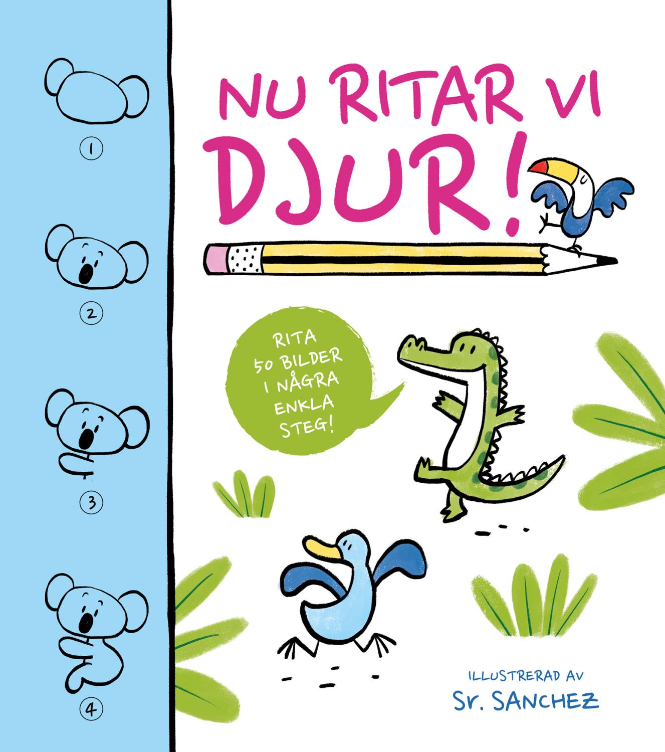 Miixi - Leksaker>Böcker - Barthelson Förlag - Nu ritar vi djur!