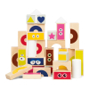 Miixi - Leksaker>Lek & lär>Bygg & Lego - Micki - Babblarna Byggklossar Trä 30 delar