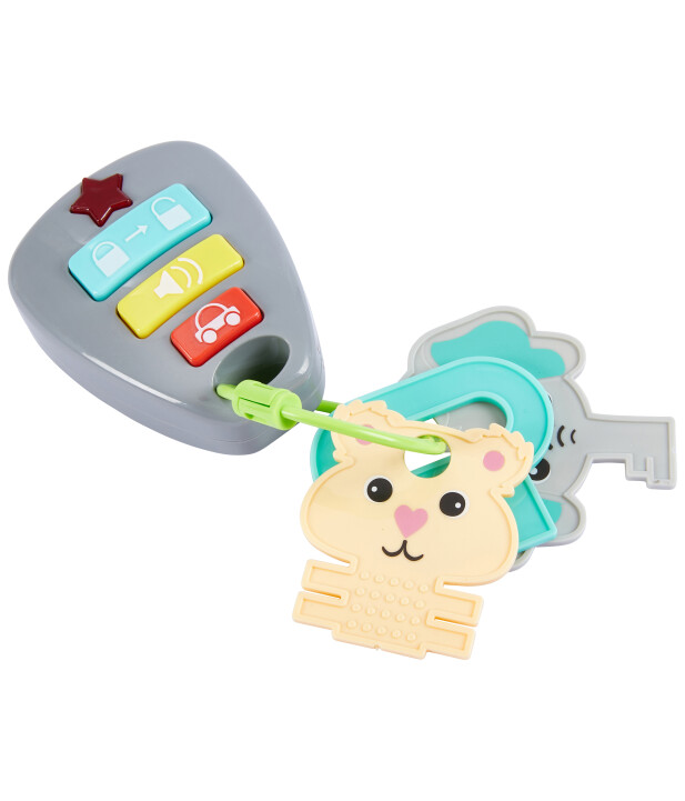 Miixi - Leksaker>Babyleksaker>Aktivitetsleksaker - Happy People - Leksaksbilnyckel med Ljus & Ljud 8 cm