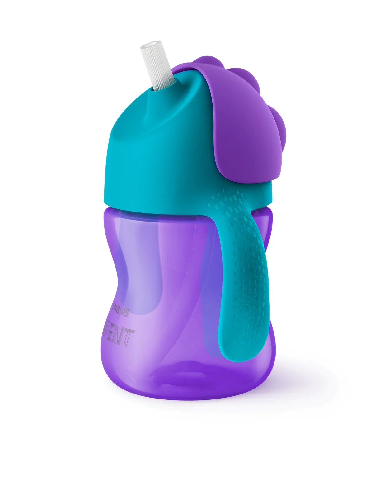 Miixi - Barn & baby>Äta & dricka>Pipmuggar - Philips Avent - Sugrörsmugg Lila 200 ml