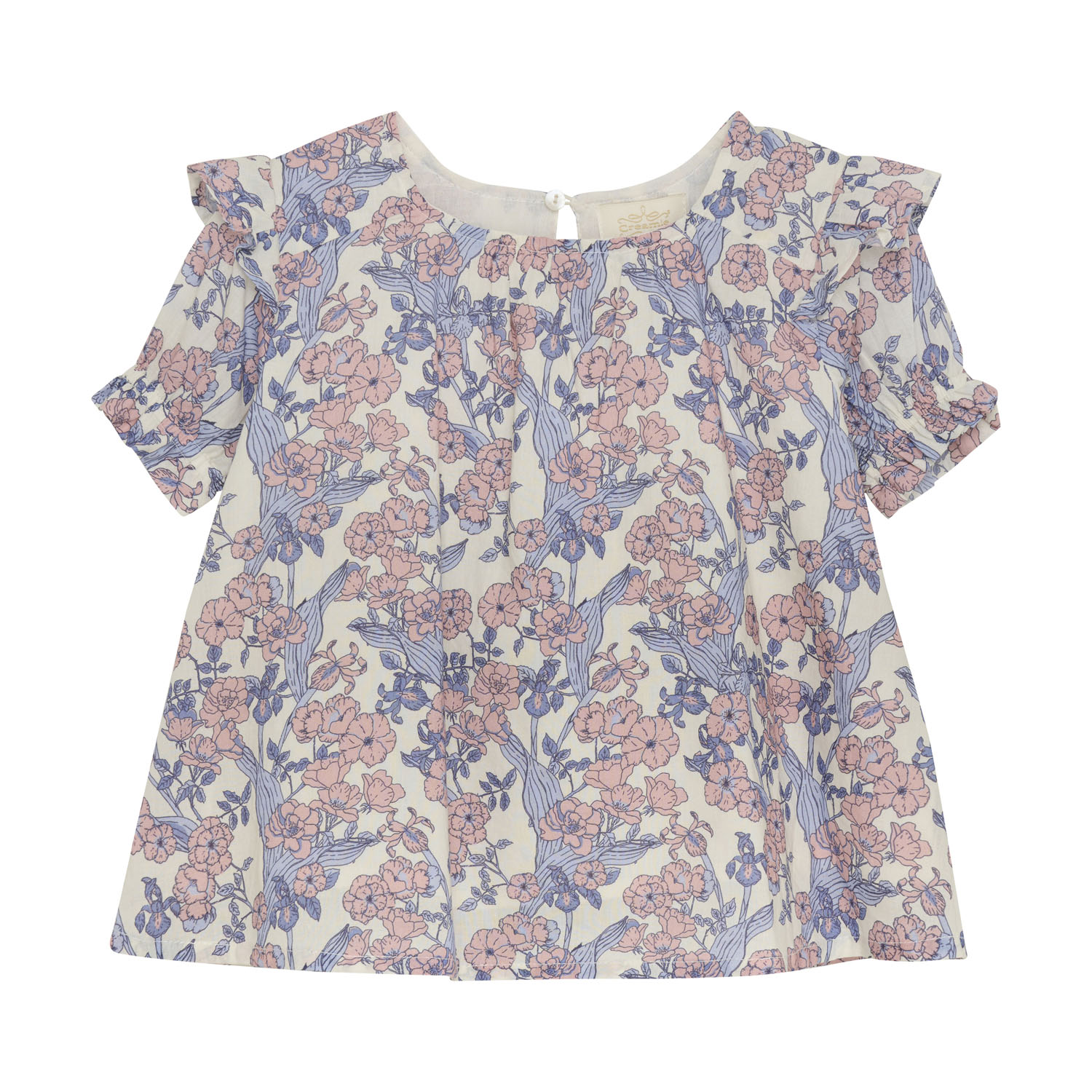 Miixi - Kläder / Toppar & blusar - Creamie - Blus Top Cotton SS