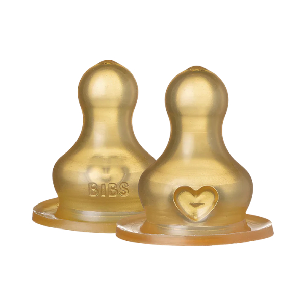 Miixi - Barn & baby / Äta & dricka / Flasknappar - Bibs - 2-pack Flasknappar Bibs Latex Slow Flow