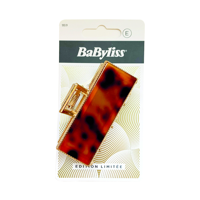 Miixi - Skönhet & hälsa / Hårvård / Hårsnoddar & hårband - BaByliss - Krokoklämma Stor Melerad