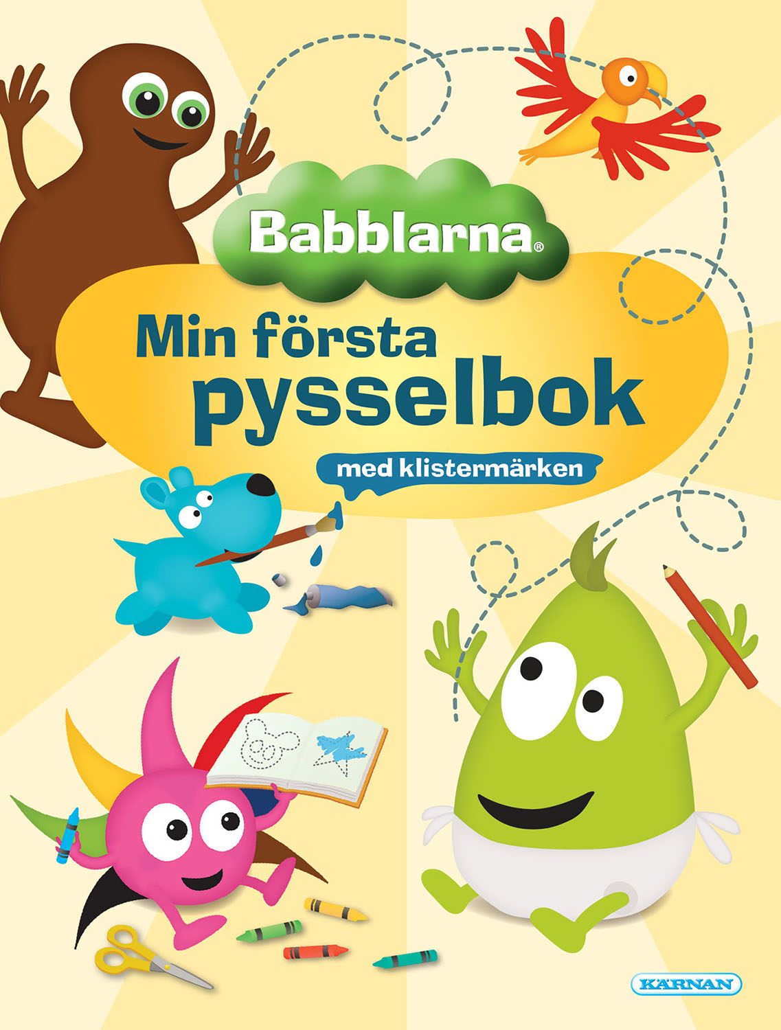 Miixi - Leksaker / Böcker - Kärnan - Babblarna Min första pysselbok Miixi - Leksaker / Böcker - Kärnan - Babblarna Min första pysselbok