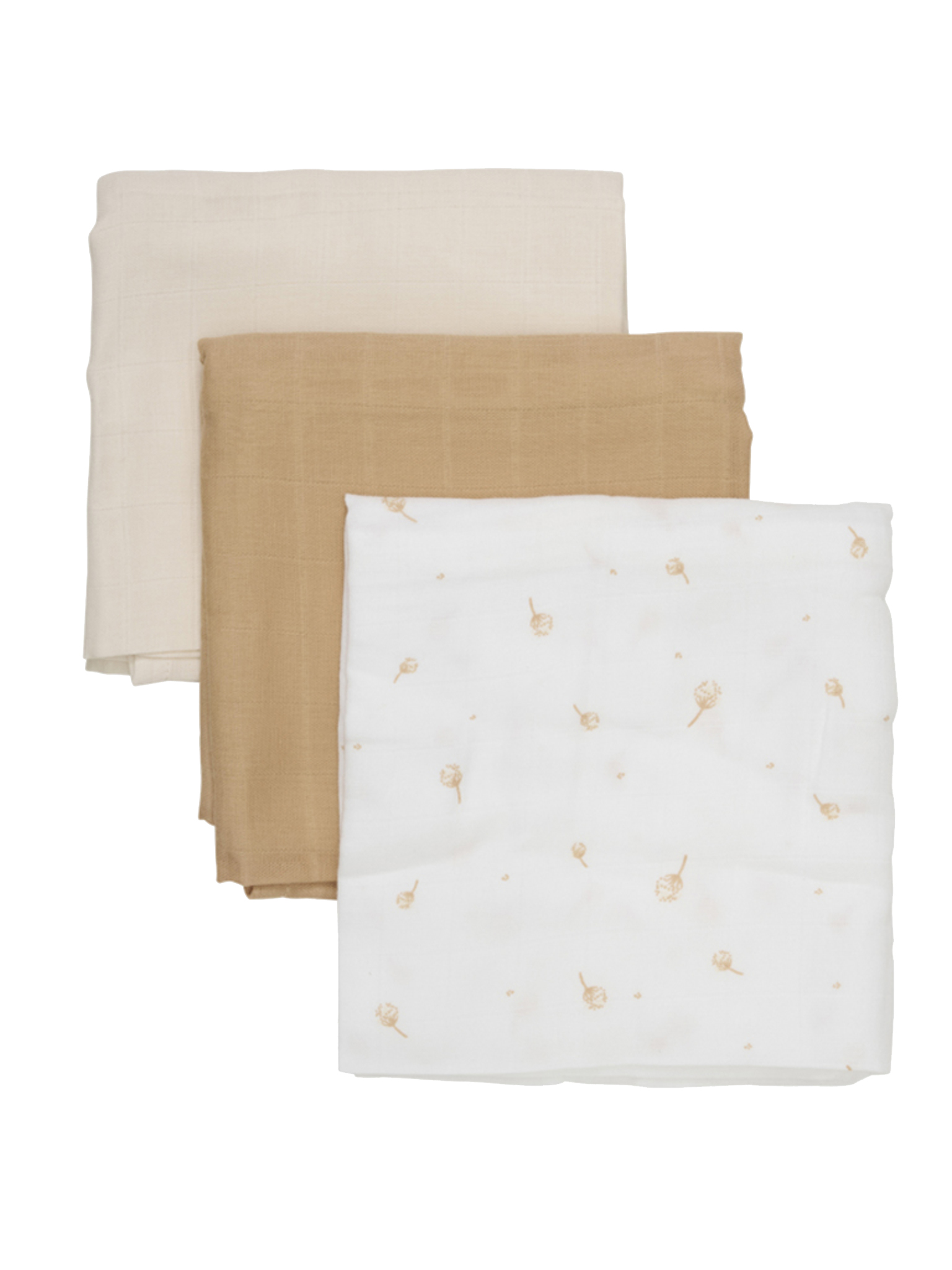Miixi - Barn & baby/Hälsa & hygien/Muslinfiltar - Fixoni - Muslinfilt 65x65 cm 3-pack