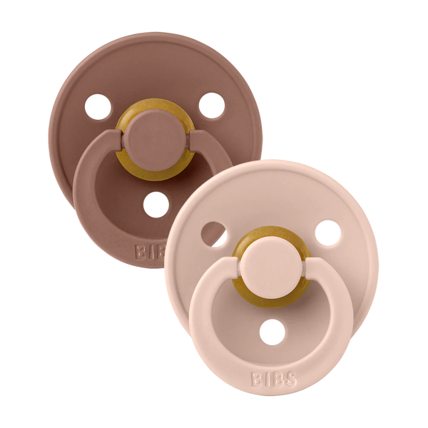 Miixi - Barn & baby / Nappar & nappband / Nappar - Bibs - 2-pack Bibs Latex Woodchuck/Blush Stl 2