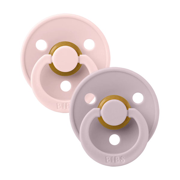 Miixi - Barn & baby / Nappar & nappband / Nappar - Bibs - 2-pack Bibs Latex Blossom/Dusky Lilac Stl 2