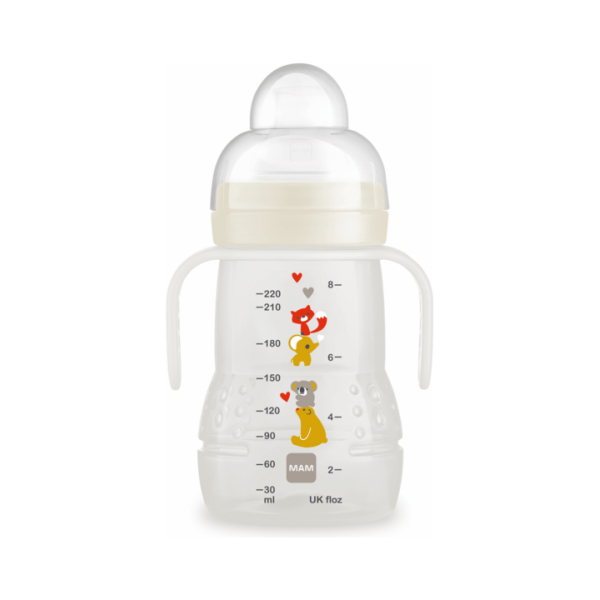 Miixi - Barn & baby / Äta & dricka / Nappflaskor - Mam - Trainer 220 ml Vit