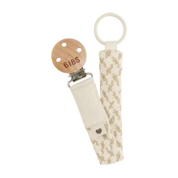 Miixi - Barn & baby / Nappar & nappband / Nappar - Bibs - Napphållare Bibs Braided Ivory/Vanilla