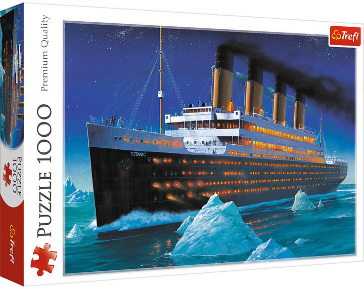 Miixi - Leksaker / Lek & lär / Spel & pussel - Trefl - Pussel 1000 Titanic