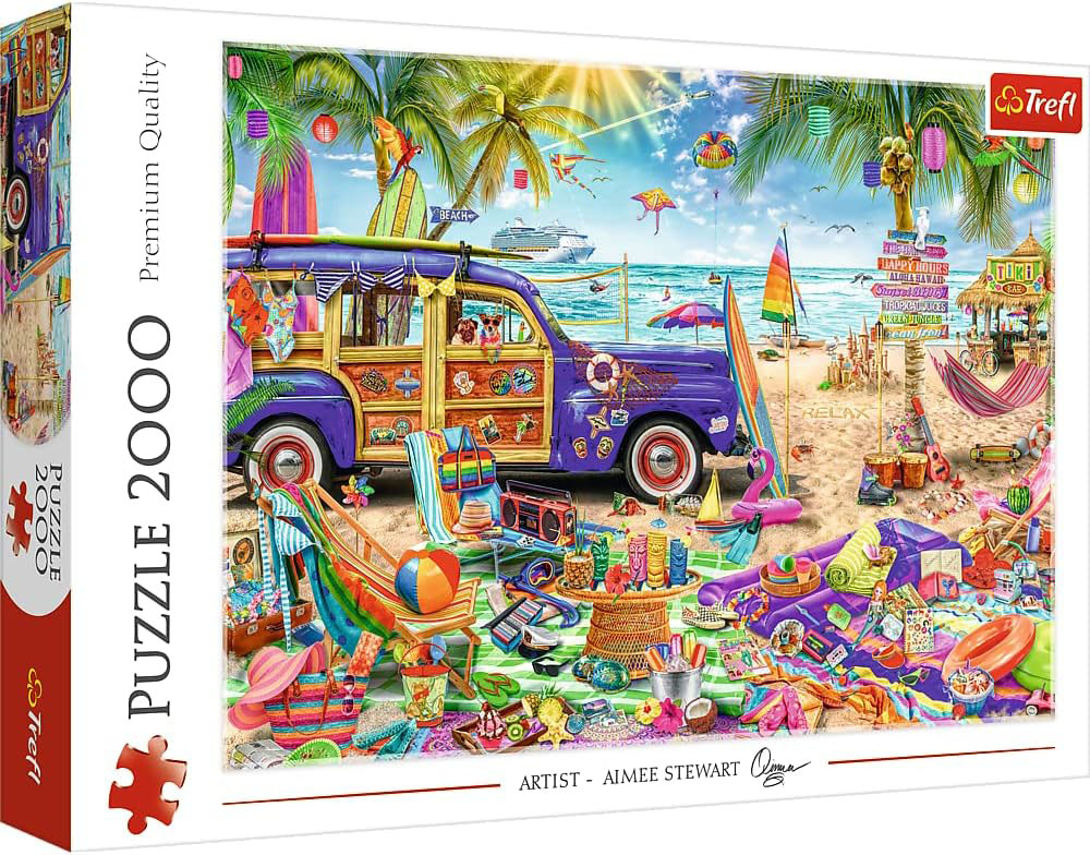 Miixi - Leksaker / Lek & lär / Spel & pussel - Trefl - Pussel 2000 Tropical Holiday