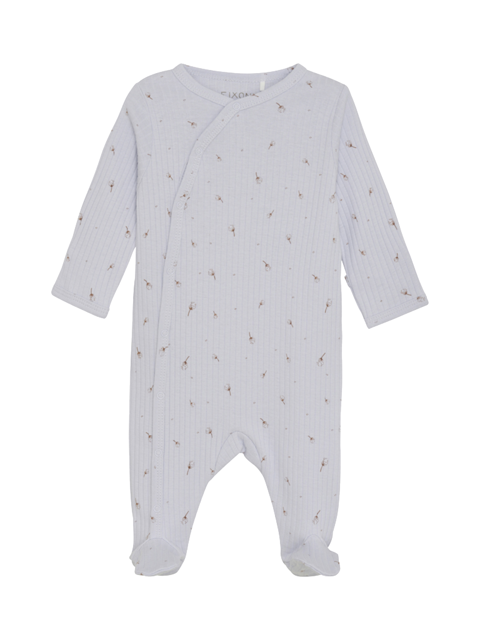 Miixi - Kläder/Pyjamas & sovkläder - Fixoni - Pyjamas Onesie Nightsuit W. Feet Rib