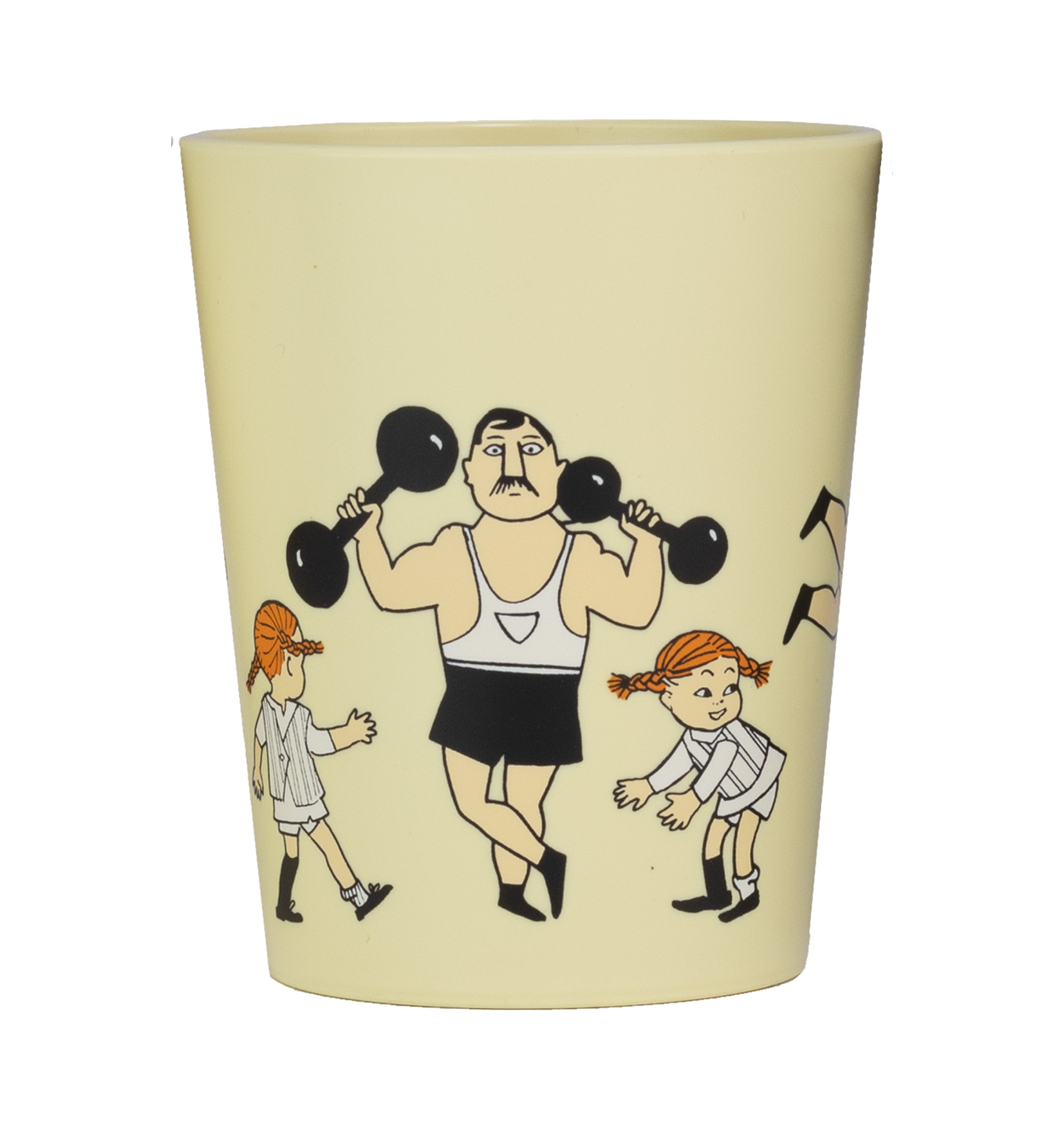 Miixi - Barn & baby / Äta & dricka / Pipmuggar - Rätt Start - Pippi Cirkus Tumblermugg Gul